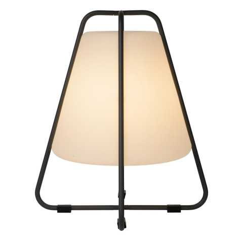 PYRAMID - Lampe de table Intérieur/Extérieur Rechargeable - Batterie/Piles - LED Dim. - 1x2W 2700K - IP54 - Anthracite