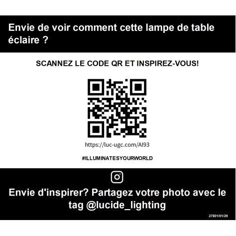 PYRAMID - Lampe de table Intérieur/Extérieur Rechargeable - Batterie/Piles - LED Dim. - 1x2W 2700K - IP54 - Anthracite