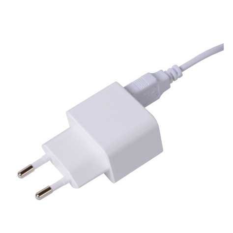 JUSTIN - Lampe de table Intérieur/Extérieur Rechargeable - Batterie/Piles - Ø 11 cm - LED Dim. - 1x2,2W 2700K/3000K - I