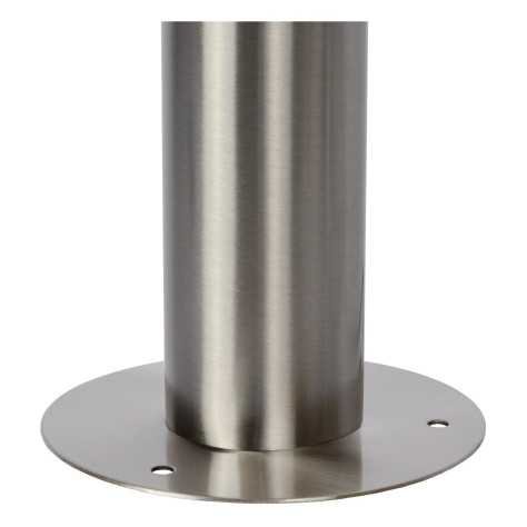 ZICO - Lanterne / lampadaire exterieur - Ø 21,8 cm - 1xE27 - IP44 - Chrome Dépoli