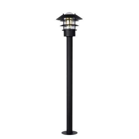ZICO - Lanterne / lampadaire exterieur - Ø 21,8 cm - 1xE27 - IP44 - Noir