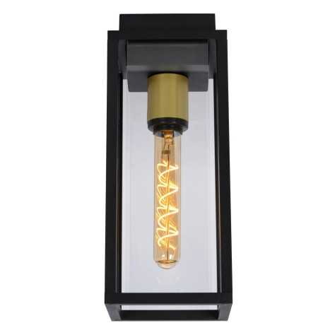 LAURENS - Plafonnier Intérieur/Extérieur - 1xE27 - IP54 - Noir