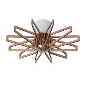 ZIDANE - Plafonnier - Ø 45 cm - 1xE27 - Blanc 2