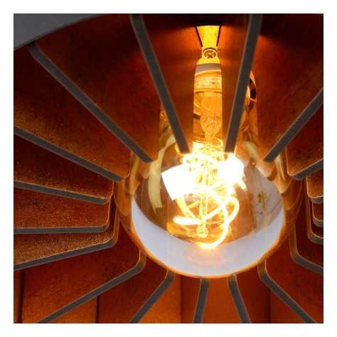 ZIDANE - Plafonnier - Ø 30 cm - 1xE27 - Noir