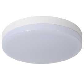 BISKIT - Plafonnier Salle de bains - Ø 40 cm - LED - 1x36W 2700K - IP44Détecteur De Mouvement & Jour/Nuit - Blanc 2