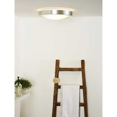 FRESH - Plafonnier Salle de bains - Ø 35 cm - 2xE27 - IP44 - Chrome Dépoli