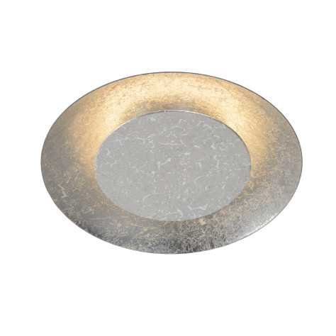 FOSKAL - Plafonnier - Ø 21,5 cm - LED - 1x6W 2700K - Argenté