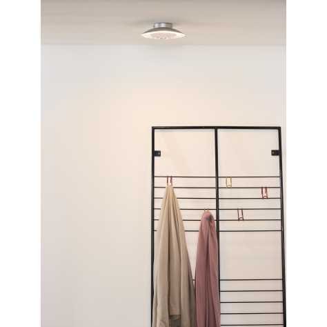 FOSKAL - Plafonnier - Ø 21,5 cm - LED - 1x6W 2700K - Argenté