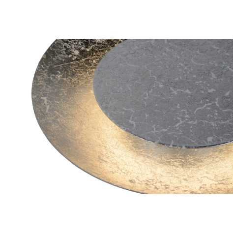 FOSKAL - Plafonnier - Ø 21,5 cm - LED - 1x6W 2700K - Argenté