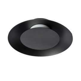 FOSKAL - Plafonnier - Ø 21,5 cm - LED - 1x6W 2700K - Noir 2