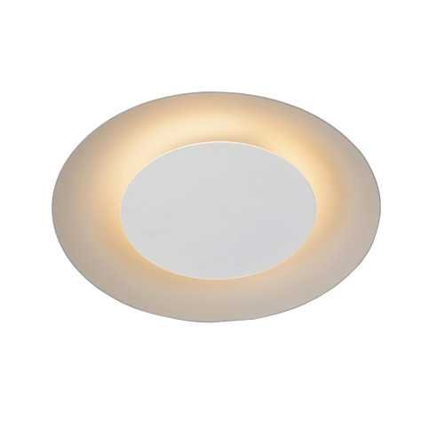FOSKAL - Plafonnier - Ø 21,5 cm - LED - 1x6W 2700K - Blanc