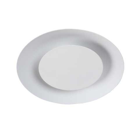 FOSKAL - Plafonnier - Ø 21,5 cm - LED - 1x6W 2700K - Blanc