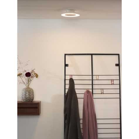 FOSKAL - Plafonnier - Ø 21,5 cm - LED - 1x6W 2700K - Blanc