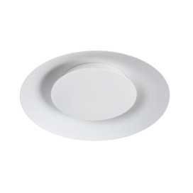 FOSKAL - Plafonnier - Ø 34,5 cm - LED - 1x12W 2700K - Blanc 2