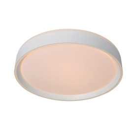 NURIA - Plafonnier - Ø 30 cm - LED Dim. - 1x18W 2700K - 3 StepDim - Blanc