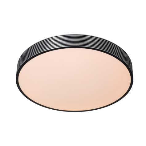 MALIN - Plafonnier - Ø 39 cm - LED Dim. - 1x24W 2700K - 3 StepDim - Noir