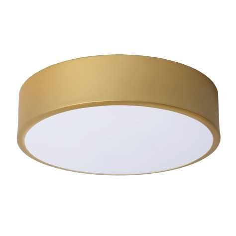 UNAR - Plafonnier - Ø 20 cm - LED Dim. - 1x12W 2700K - 3 StepDim - Or Mat / Laiton