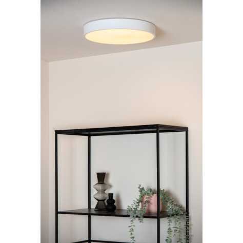 UNAR - Plafonnier - Ø 30 cm - LED Dim. - 1x18W 2700K - 3 StepDim - Blanc