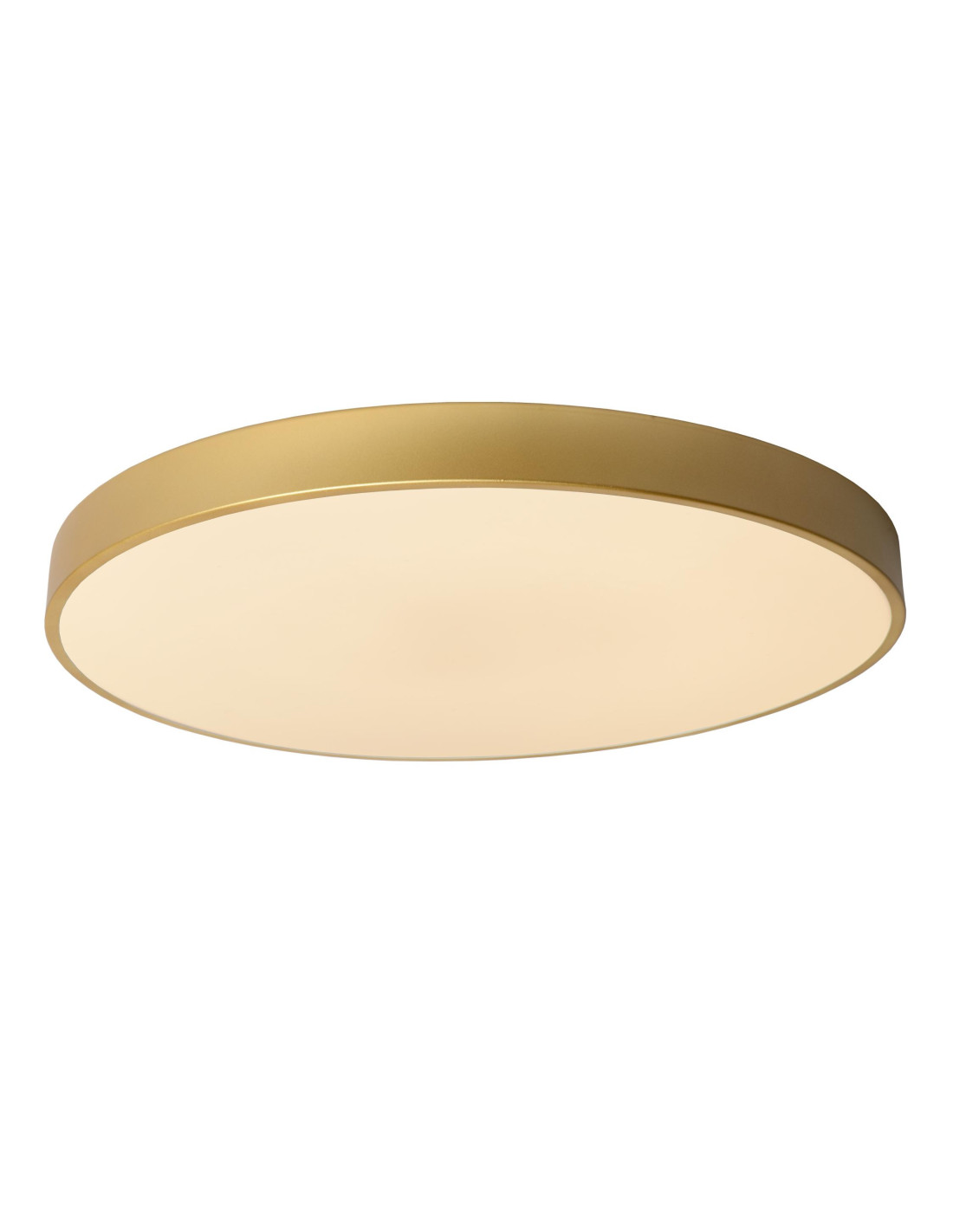 UNAR - Plafonnier - Ø 60 cm - LED Dim. - 1x60W 2700K - 3 StepDim - Or Mat / Laiton