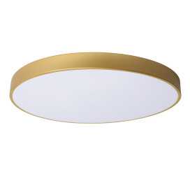 UNAR - Plafonnier - Ø 60 cm - LED Dim. - 1x60W 2700K - 3 StepDim - Or Mat / Laiton 2