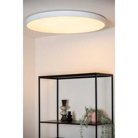 UNAR - Plafonnier - Ø 80 cm - LED Dim. - 1x80W 2700K - 3 StepDim - Blanc