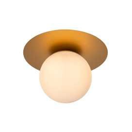 TRICIA - Plafonnier - Ø 25 cm - 1xE27 - Or Mat / Laiton