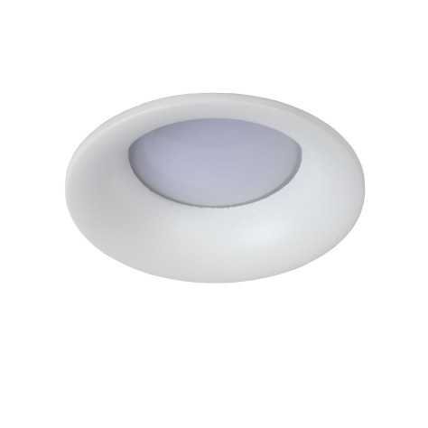 ZIVA - Spot encastrable Salle de bains - Ø 8,5 cm - 1xGU10 - IP44 - Blanc