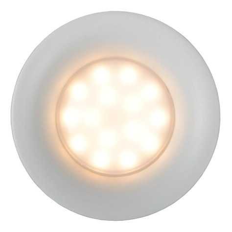 ZIVA - Spot encastrable Salle de bains - Ø 8,5 cm - 1xGU10 - IP44 - Blanc