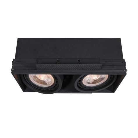 TRIMLESS - Spot encastrable - 2xGU10 (ES111) - Noir