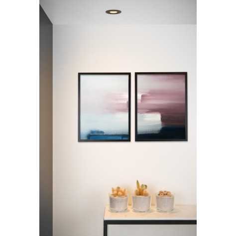 TUBE - Spot encastrable - Ø 9,2 cm - 1xGU10 - Noir