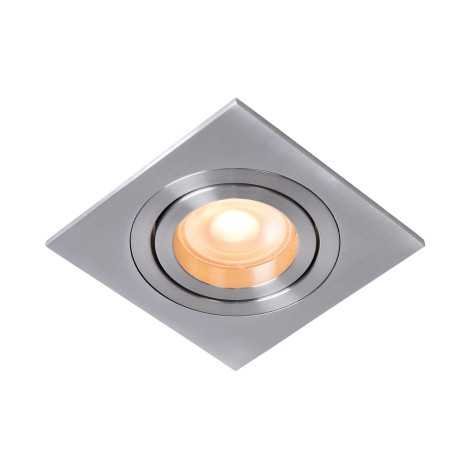 TUBE - Spot encastrable - 1xGU10 - Chrome Dépoli