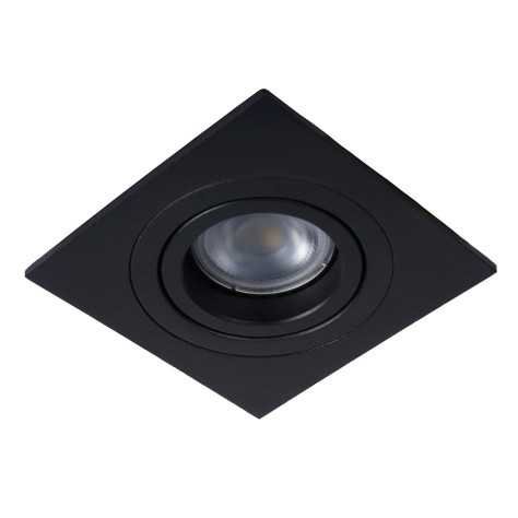 TUBE - Spot encastrable - 1xGU10 - Noir