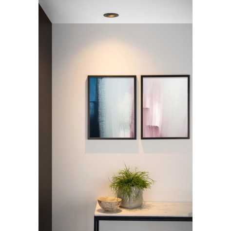 EMBED - Spot encastrable - Ø 9,1 cm - 1xGU10 - Noir