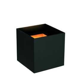 AXI - Spot mural / Applique mural Salle de bains - LED - 2x7W 2700K - IP54 - Angle du faisceau réglable - Noir