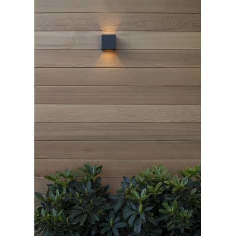 AXI - Spot mural / Applique mural Salle de bains - LED - 2x7W 2700K - IP54 - Angle du faisceau réglable - Noir