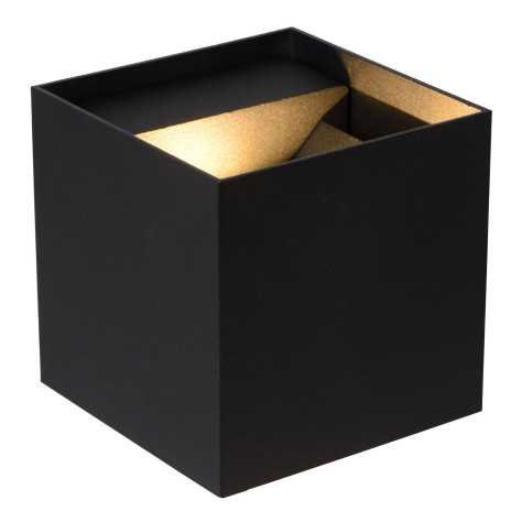 AXI - Spot mural / Applique mural Salle de bains - LED - 2x7W 2700K - IP54 - Angle du faisceau réglable - Noir