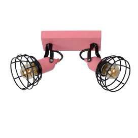 POLA - Spot plafond Chambres d'enfant - 2xE27 - Rose 2