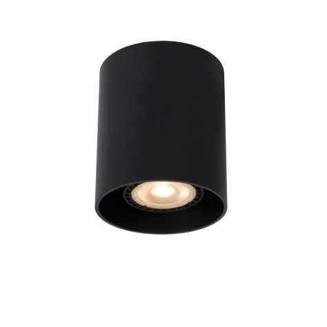 BODI - Spot plafond - Ø 8 cm - 1xGU10 - Noir