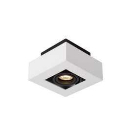 XIRAX - Spot plafond - LED Dim to warm - GU10 - 1x5W 2200K/3000K - Blanc