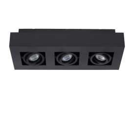 XIRAX - Spot plafond - LED Dim to warm - GU10 - 3x5W 2200K/3000K - Noir 2