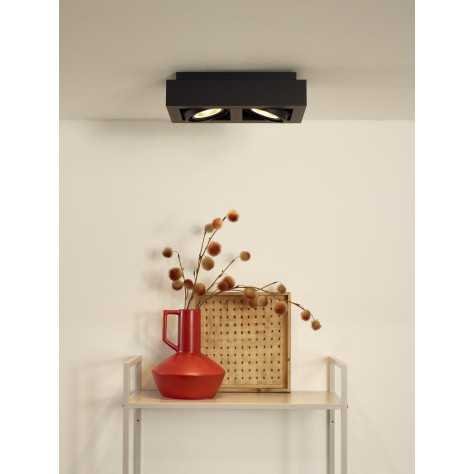 ZEFIX - Spot plafond - LED Dim to warm - GU10 (ES111) - 2x12W 2200K/3000K - Noir