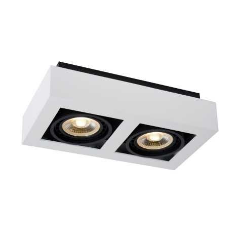 ZEFIX - Spot plafond - LED Dim to warm - GU10 (ES111) - 2x12W 2200K/3000K - Blanc
