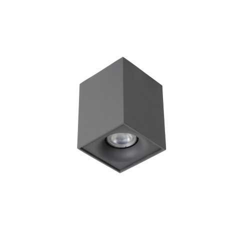 BENTOO-LED - Spot plafond - LED Dim. - GU10 - 1x5W 3000K - Gris