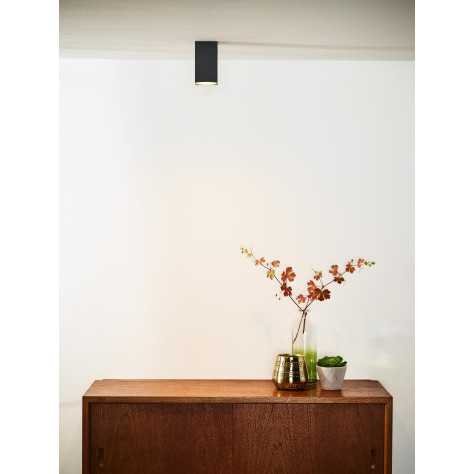 DELTO - Spot plafond - LED Dim to warm - GU10 - 1x5W 2200K/3000K - Gris