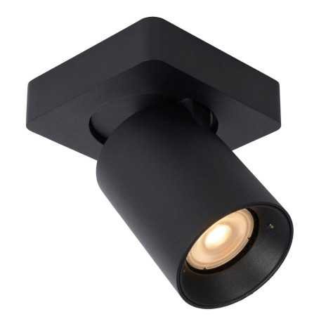 NIGEL - Spot plafond - LED Dim to warm - GU10 - 1x5W 2200K/3000K - Noir