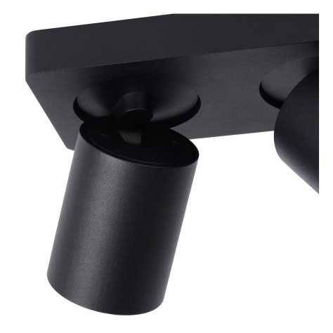 NIGEL - Spot plafond - LED Dim to warm - GU10 - 2x5W 2200K/3000K - Noir