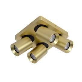 NIGEL - Spot plafond - LED Dim to warm - GU10 - 4x5W 2200K/3000K - Or Mat / Laiton 2