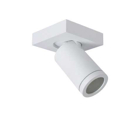 TAYLOR - Spot plafond Salle de bains - LED Dim to warm - GU10 - 1x5W 2200K/3000K - IP44 - Blanc