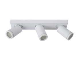 TAYLOR - Spot plafond Salle de bains - LED Dim to warm - GU10 - 3x5W 2200K/3000K - IP44 - Blanc 2