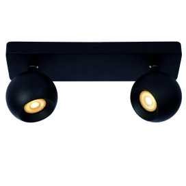 FAVORI - Spot plafond - 2xGU10 - Noir